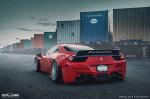 Ferrari 458 Italia by Liberty Walk on PUR Wheels 2015 года